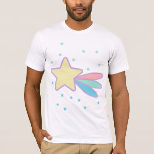 Camiseta Cometa Estrella Fugaz Linda