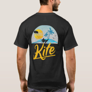 Camiseta Cometa Kitesurfing Vintage Surfing Retro Kitesurf