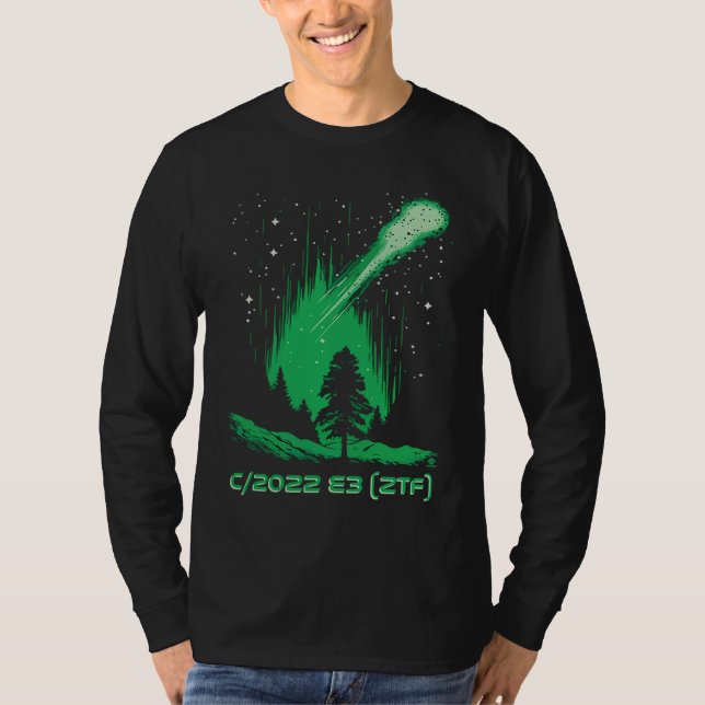 Camiseta Cometa Verde C2022 E3 ZTF (Anverso)
