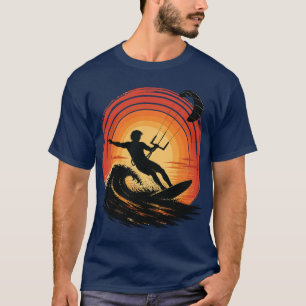 Camiseta Cometas de Energía Eólica y Oceánica Infinita Atar