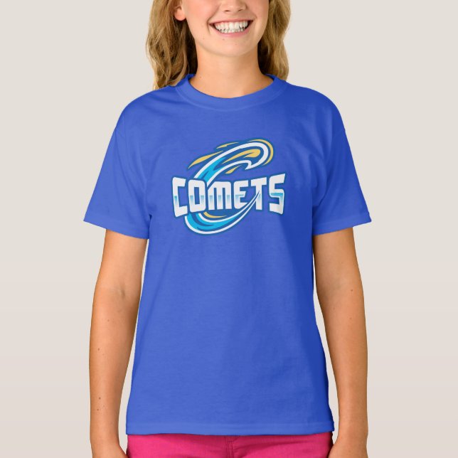 Camiseta Cometas del Cottey College (Anverso)