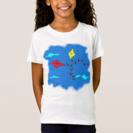 Camiseta Cometas en el cielo azul