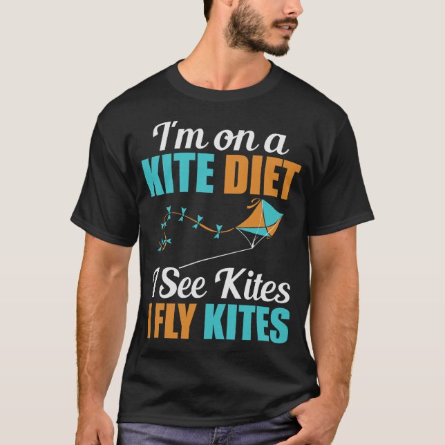 Camiseta Cometas voladoras de cometas S2 (63) (Anverso)