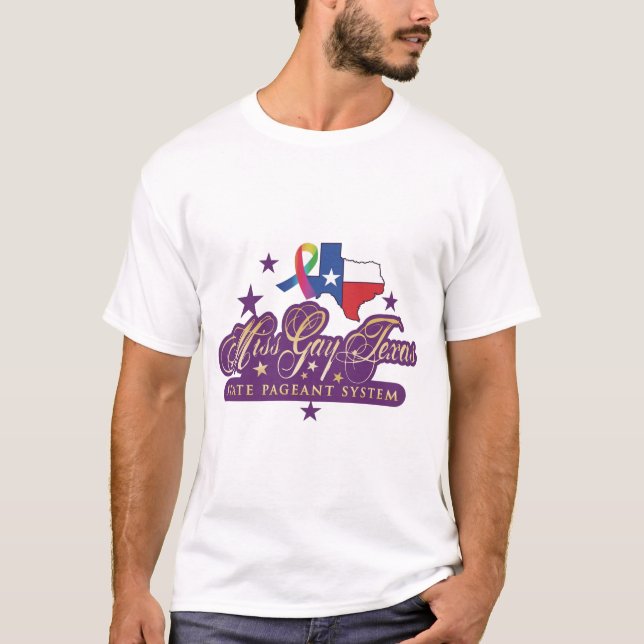 Camiseta Comfy Miss Gay Texas State Pagesystem Shirt (Anverso)