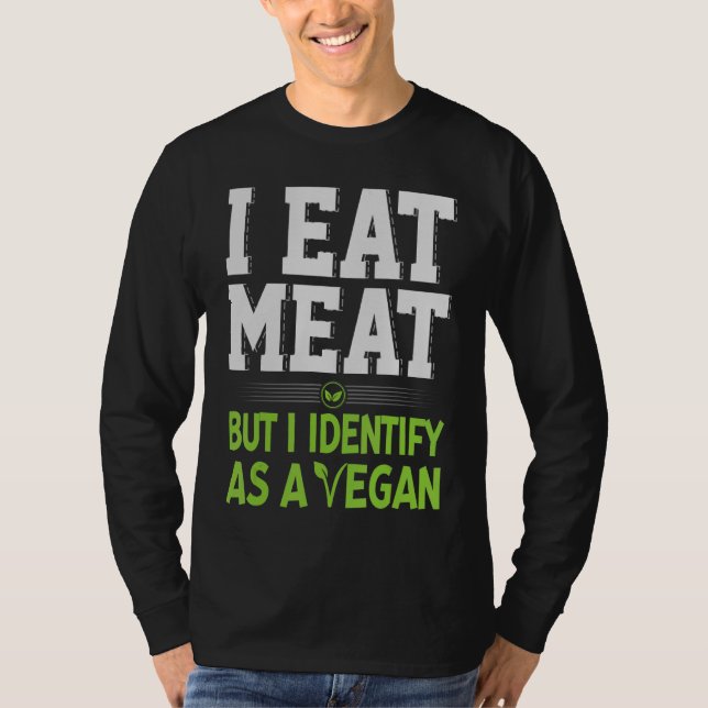 Camiseta Comí Carne Pero Me Identificé Como Vegan (Anverso)