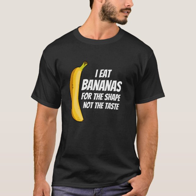 Camiseta Comí Plátanos Para Las Vacaciones De Forma Interca (Anverso)