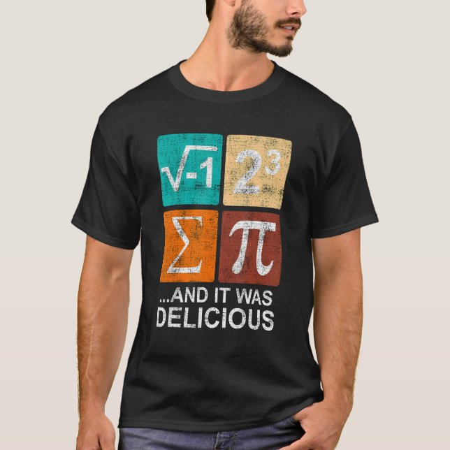 Camiseta Comí un poco de pastel (Anverso)