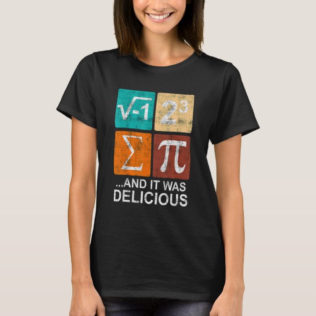 Camiseta Comí un poco de pastel (Anverso)