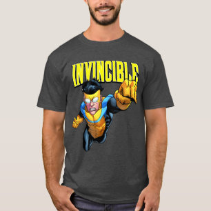 Camiseta Cómic anime invencible familia vintage