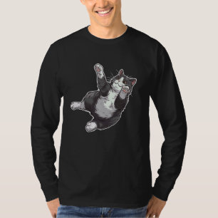 Camiseta Comic Art Kitten Pet Lover Playby Chubby Cute Cat