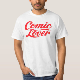 Camiseta Comic Book Lover Bold Design 1