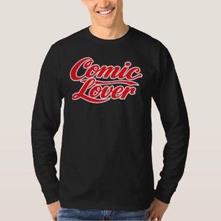 Camiseta Comic Book Lover Bold Design 3