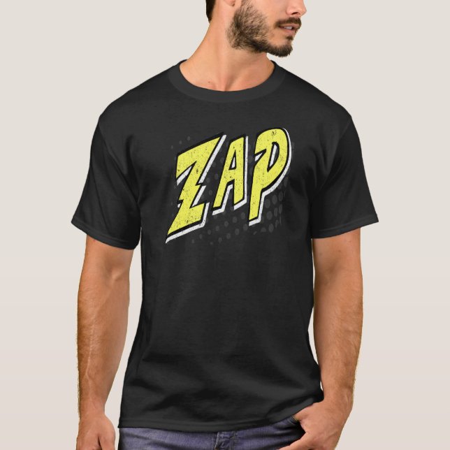 Camiseta Comic Book Sound Effect Whats Action Bubble (Anverso)