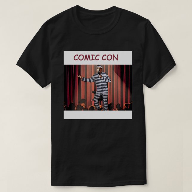 Camiseta Comic Con (Diseño del anverso)
