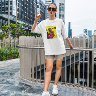 Camiseta Cómic de animales para fumadores de monos