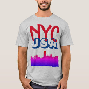 Camiseta Comic de arte pop retro New York City NYC USA