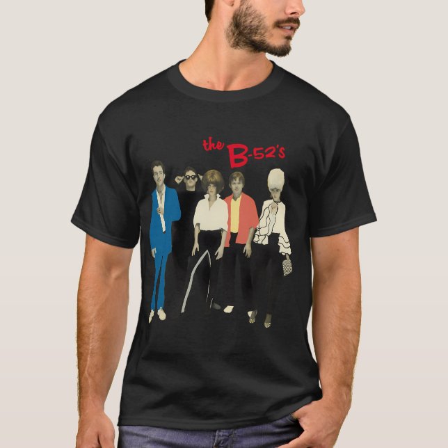Camiseta Cómic de B52s o B-52's (Anverso)