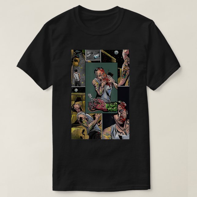 Camiseta Cómic de Merch Eclusivo de arte con mente aguda (Diseño del anverso)