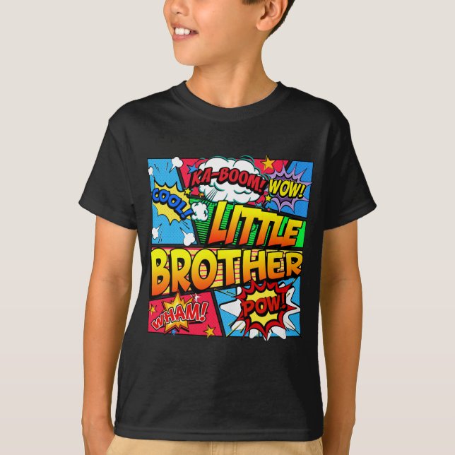 Camiseta Cómic de pequeño Brother (Anverso)