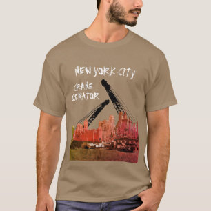 Camiseta Comic de Skyline Operator de la ciudad de Nueva Yo