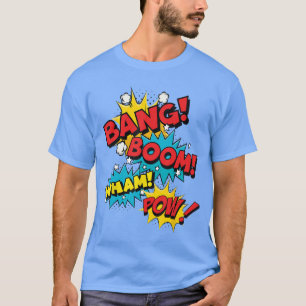 Camiseta Cómic de superhéroes geniales Cómic Libros de hist