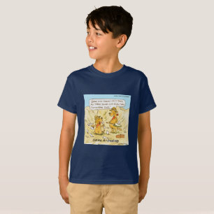 Camiseta Cómic divertido de arqueología canina de LTCartoon