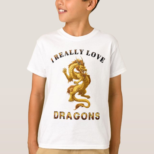 Camiseta Cómic Dragon Lover Apparel. (Anverso)