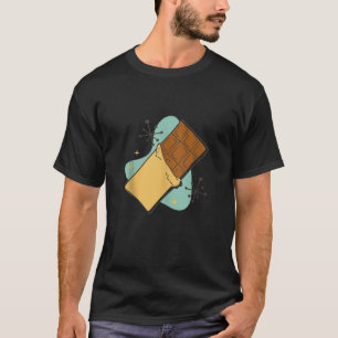 Camiseta Cómic en Chocolate Bar divertida para los niños ho