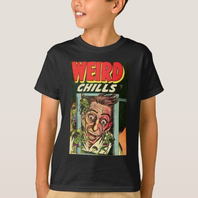 Camiseta Cómic extraño de las frialdades (Anverso)
