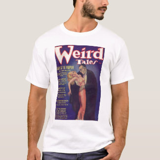 Camiseta Cómic extraño del vampiro de los cuentos