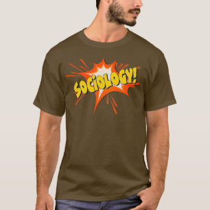 Camiseta Comic Flash de Sociología