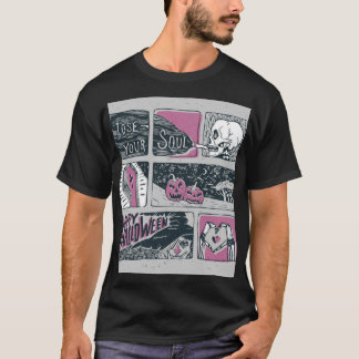 Camiseta Comic Halloween: Ilustracion divertido