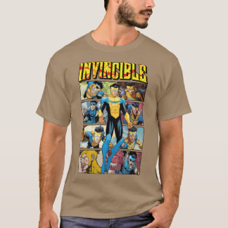 Camiseta Cómic Invencible Retro vintage