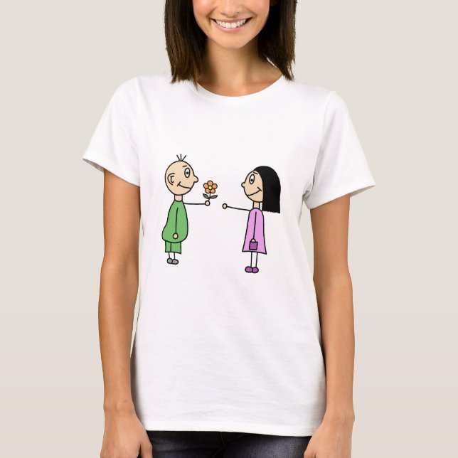Camiseta Comic Liebespaar (Anverso)