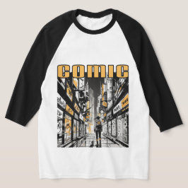 Camiseta Comic Raglan