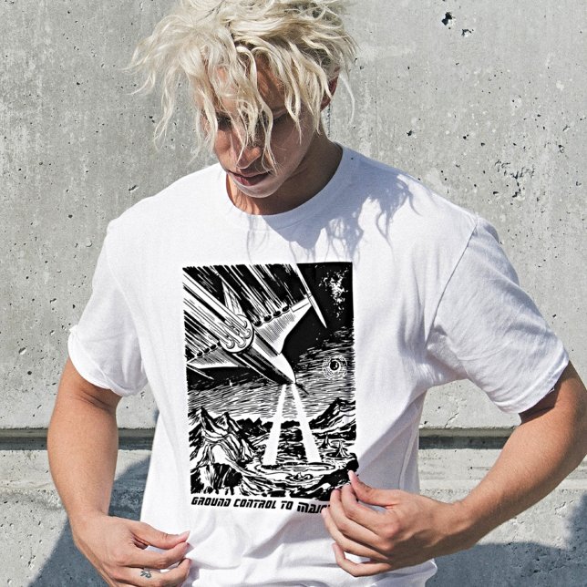 Camiseta Comic Retro De La Aventura Del Espacio (Subido por el creador)