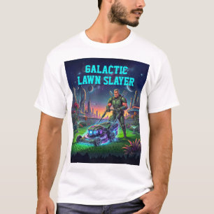 Camiseta Cómic Retro de Medio Tono de Ciencia Ficción Diver