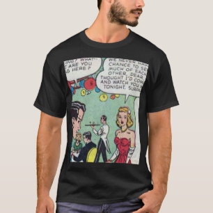 Camiseta Cómic romántico de los años 50
