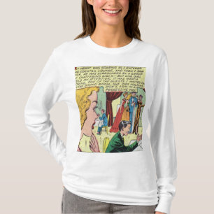 Camiseta Cómic romántico de los años 50 Mejor regalo de h