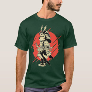 Camiseta Cómic Samurai Warrior Dog