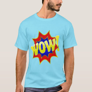 Camiseta Cómic WOW.