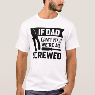 Camiseta cómica del Día del Padre
