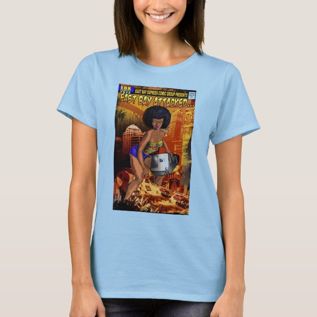 Camiseta cómica East Bay Express (Anverso)