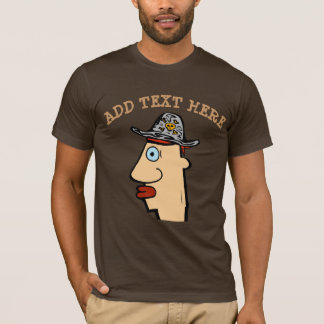 Camiseta Comical Head as a Pirate
