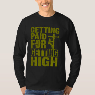 Camiseta Cómico Electricista Electrónico Lineman Hombres Ni