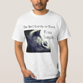 Camiseta Cómico mono humorístico de Macho Gorilla