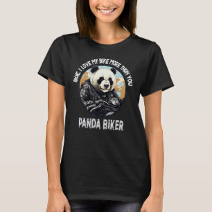 Camiseta Cómico motociclista para ciclistas mujeres