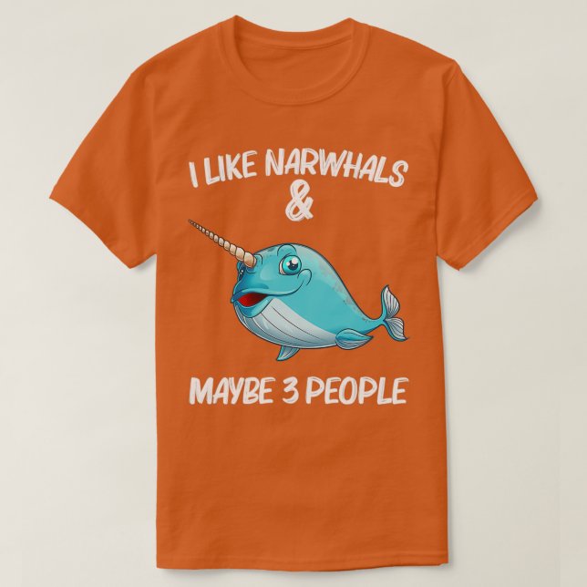 Camiseta Cómico océano de pescado de ballena en el mar de N (Diseño del anverso)