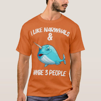 Camiseta Cómico océano de pescado de ballena en el mar de N