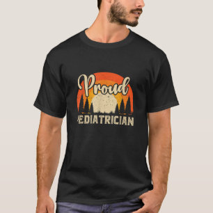 Camiseta Cómico Superhéroe De Pediatría Vintage Tee Para Ho